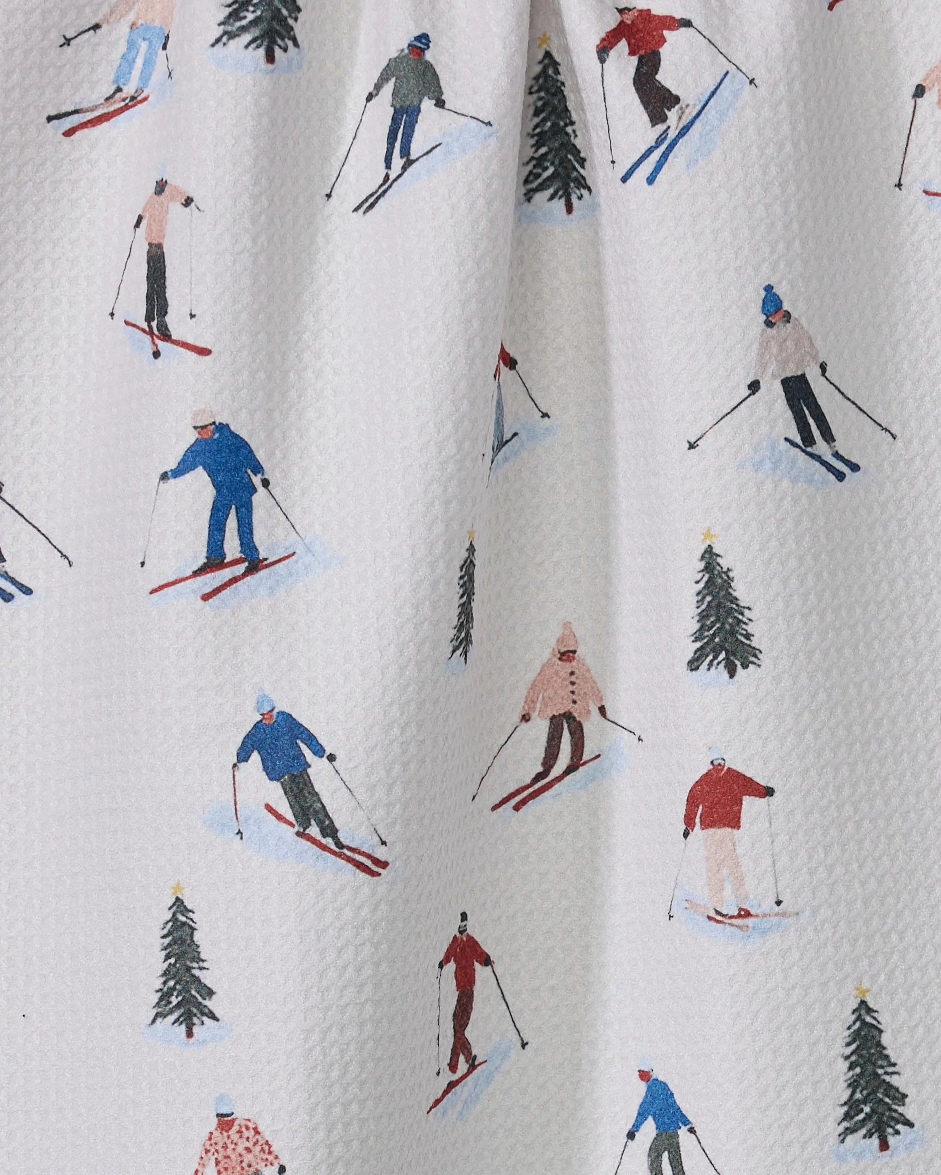 GEOMETRY TEA TOWEL - ALPINE RUN