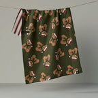 GEOMETRY LUXE KITCHEN TOWEL - CHRISTMAS BEAR