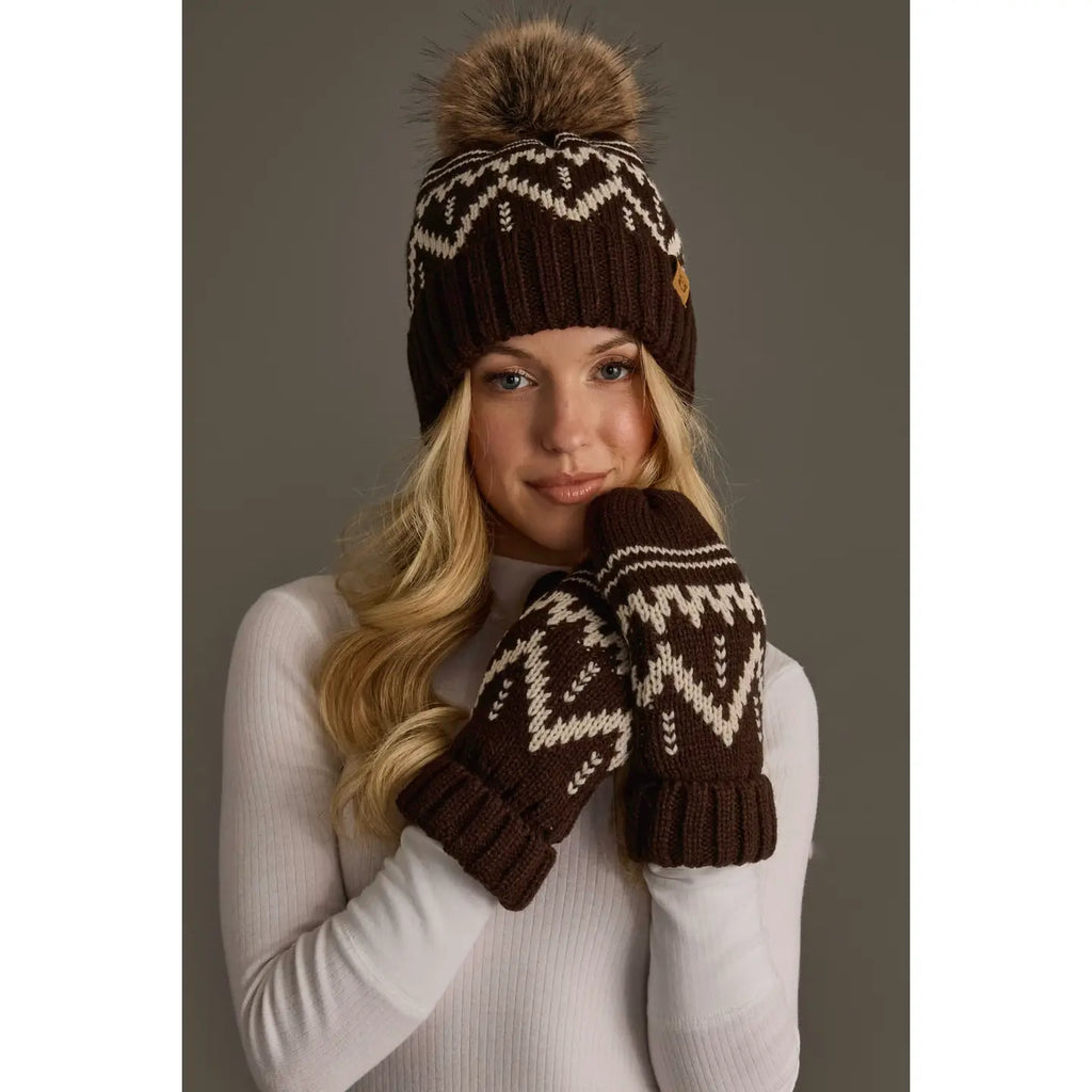 CLASSIC PATTERNED MITTENS