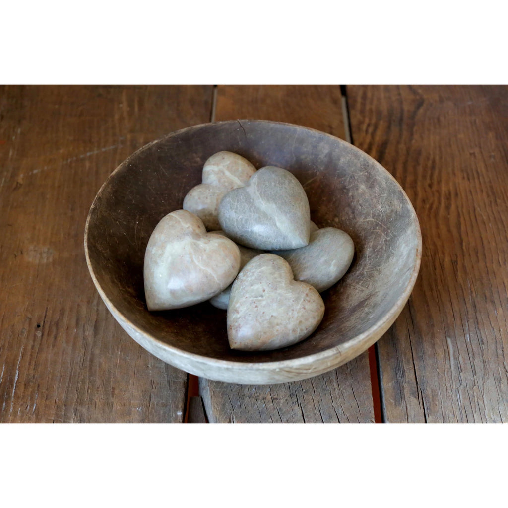 MARBLE SOAPSTONE HEART