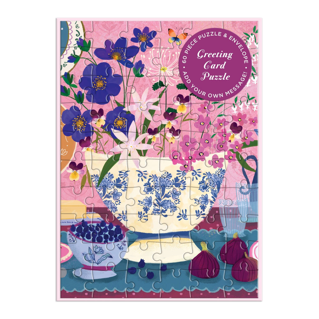 JOY LAFORME ART OF THE TABLE GREETING CARD PUZZLE
