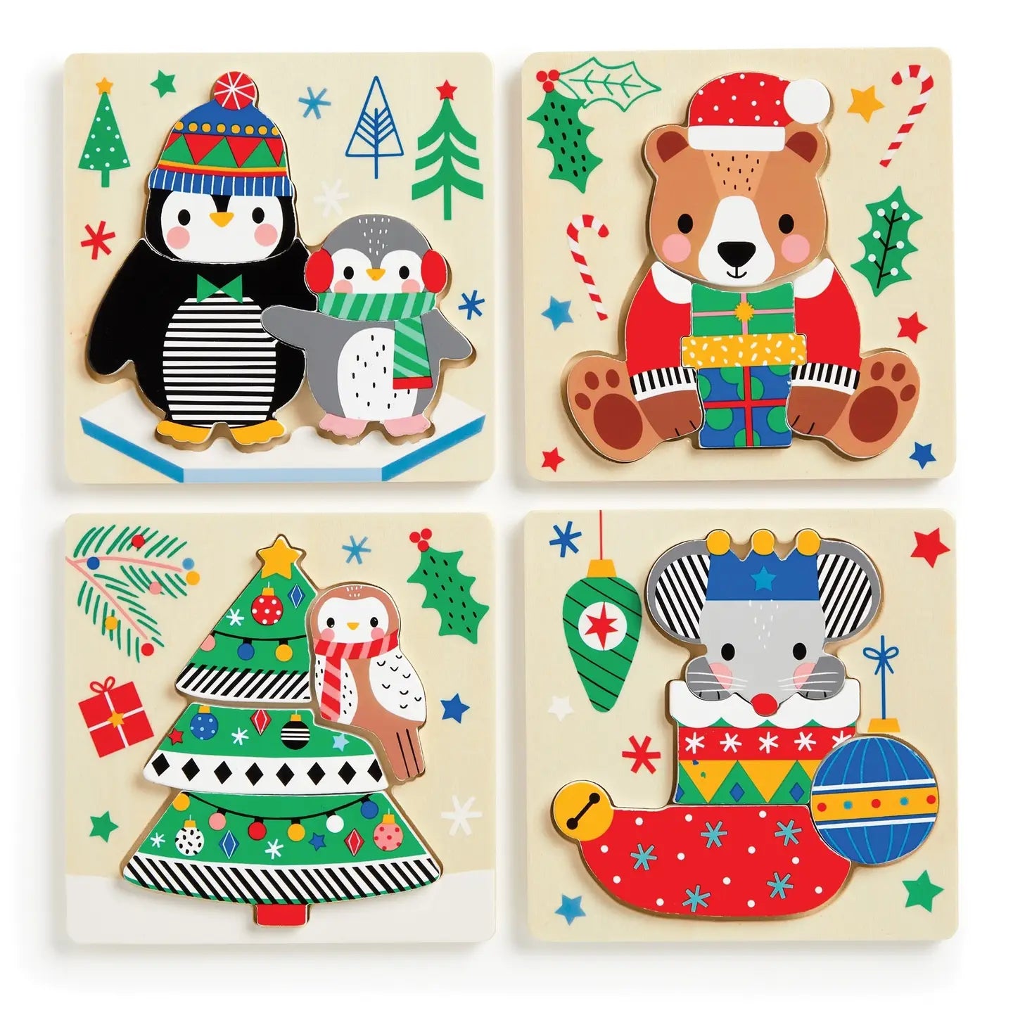 FESTIVE FRIENDS PUZZLE