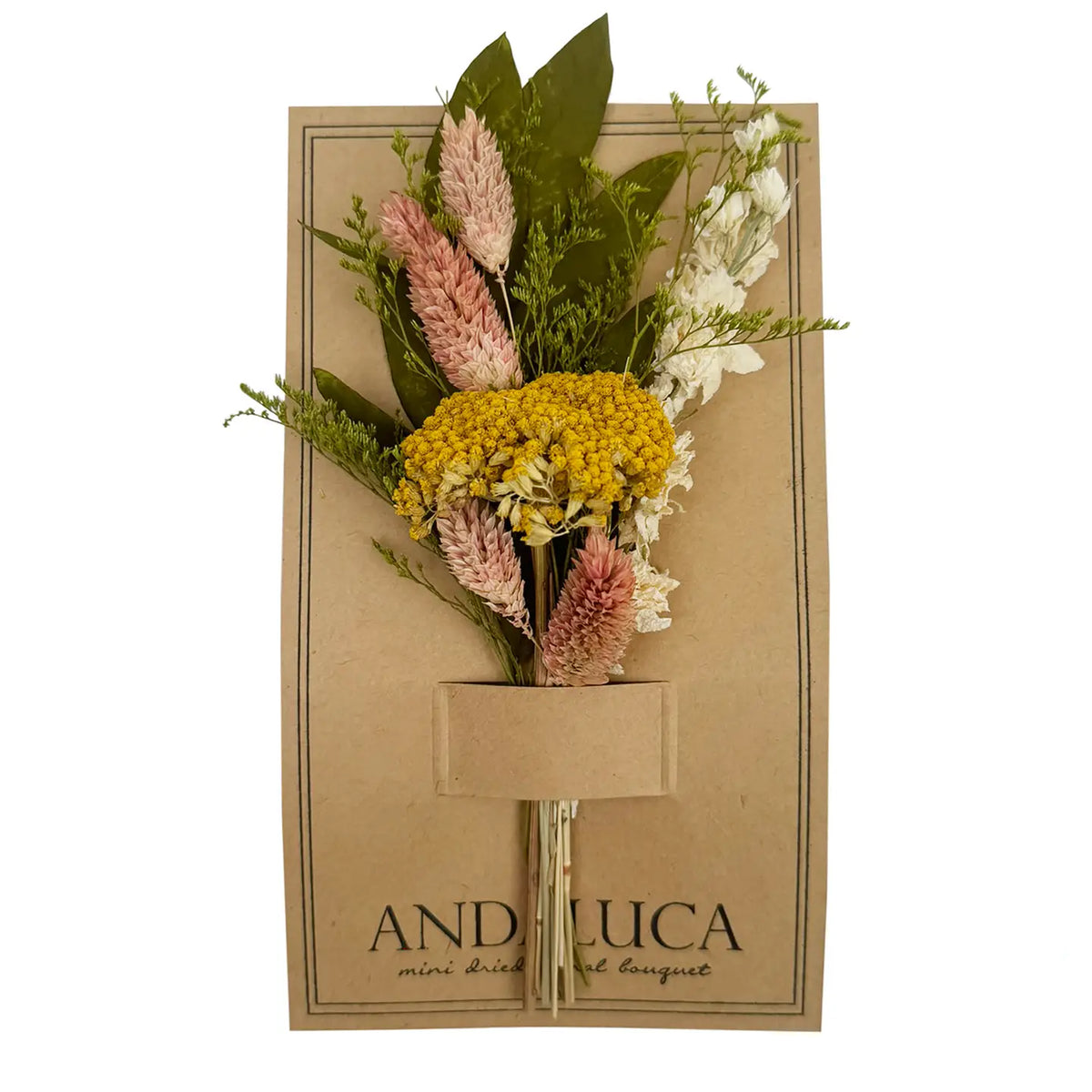 YARROW & LARKSPUR MINI BOUQUET
