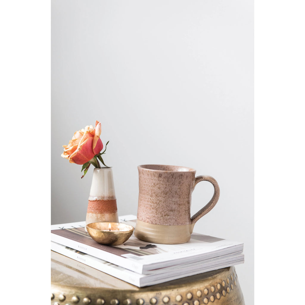 STONEWARE MUGS