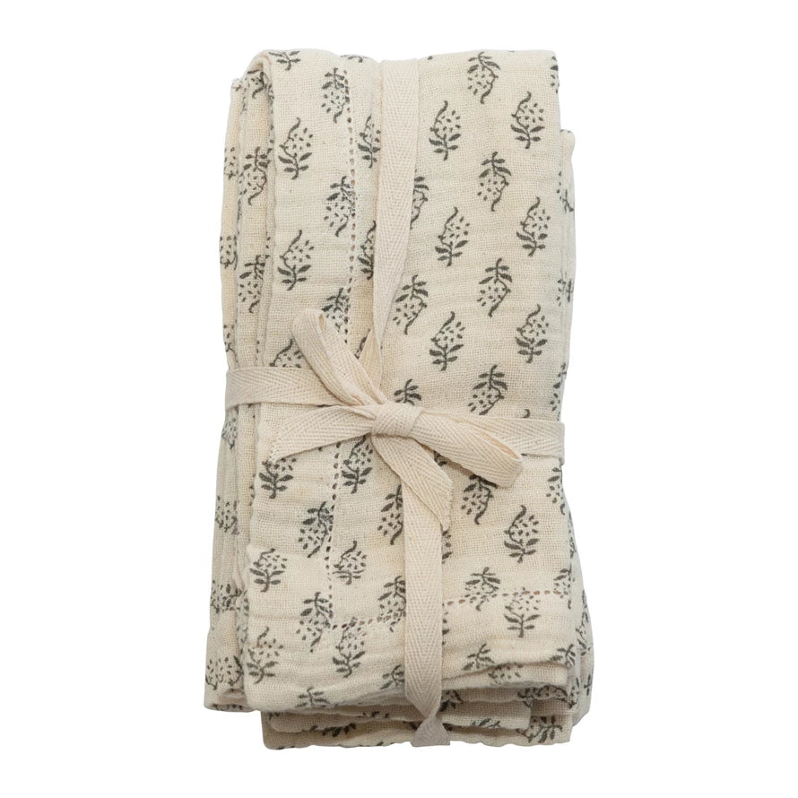 FLORAL PRINTED NAPKINS