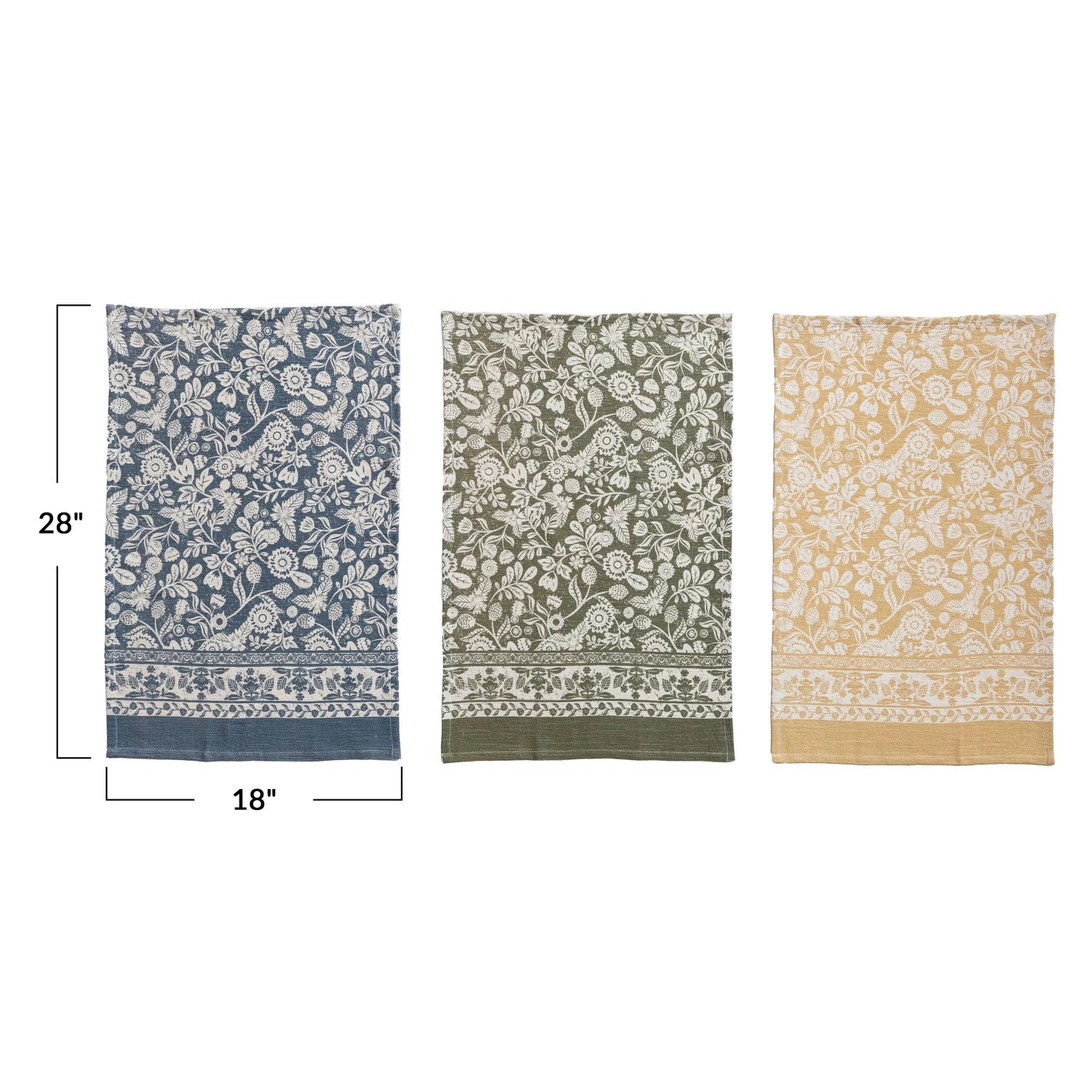 COTTON PRINTED TEA TOWELS