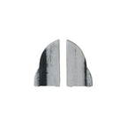 CARVED MARBLE BOOKENDS