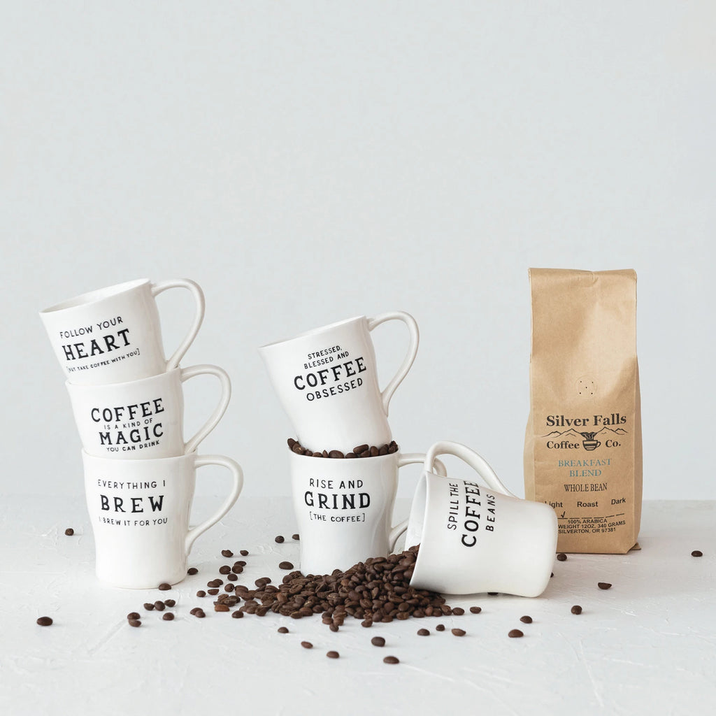 COFFEE SAYINGS MUG