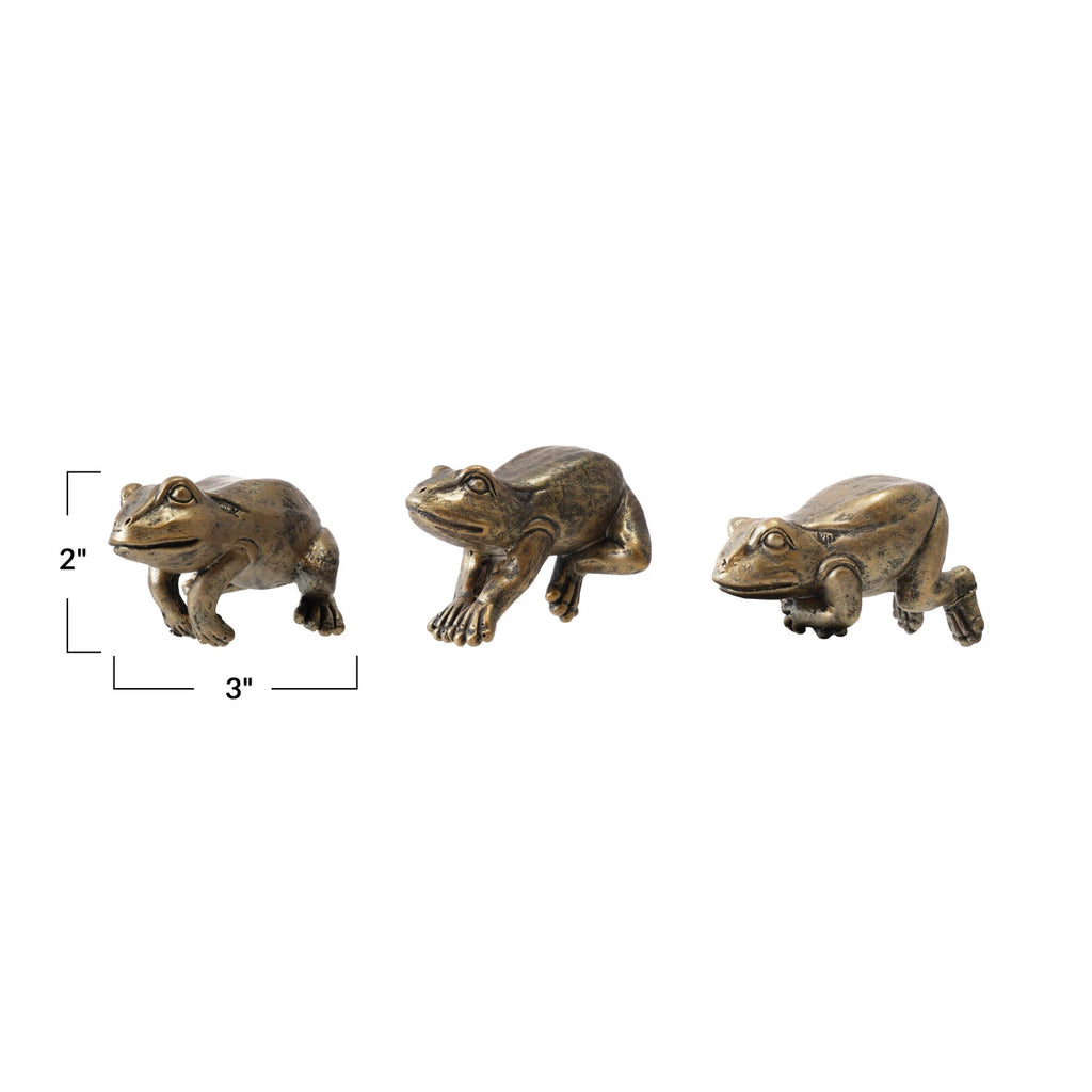 RESIN FROG POT HANGER