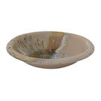 WIDE RIM STONEWARE BOWL