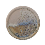 WIDE RIM STONEWARE PLATE