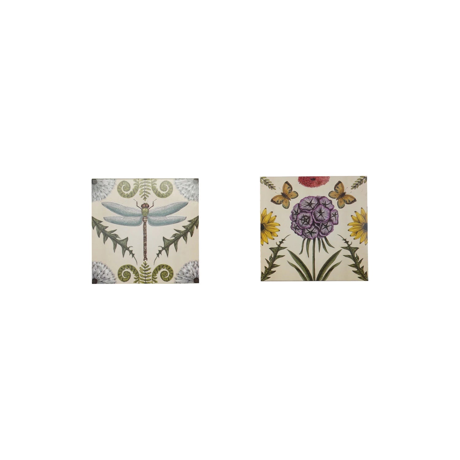 MATCHBOX WITH ANIMALS + BOTANICALS