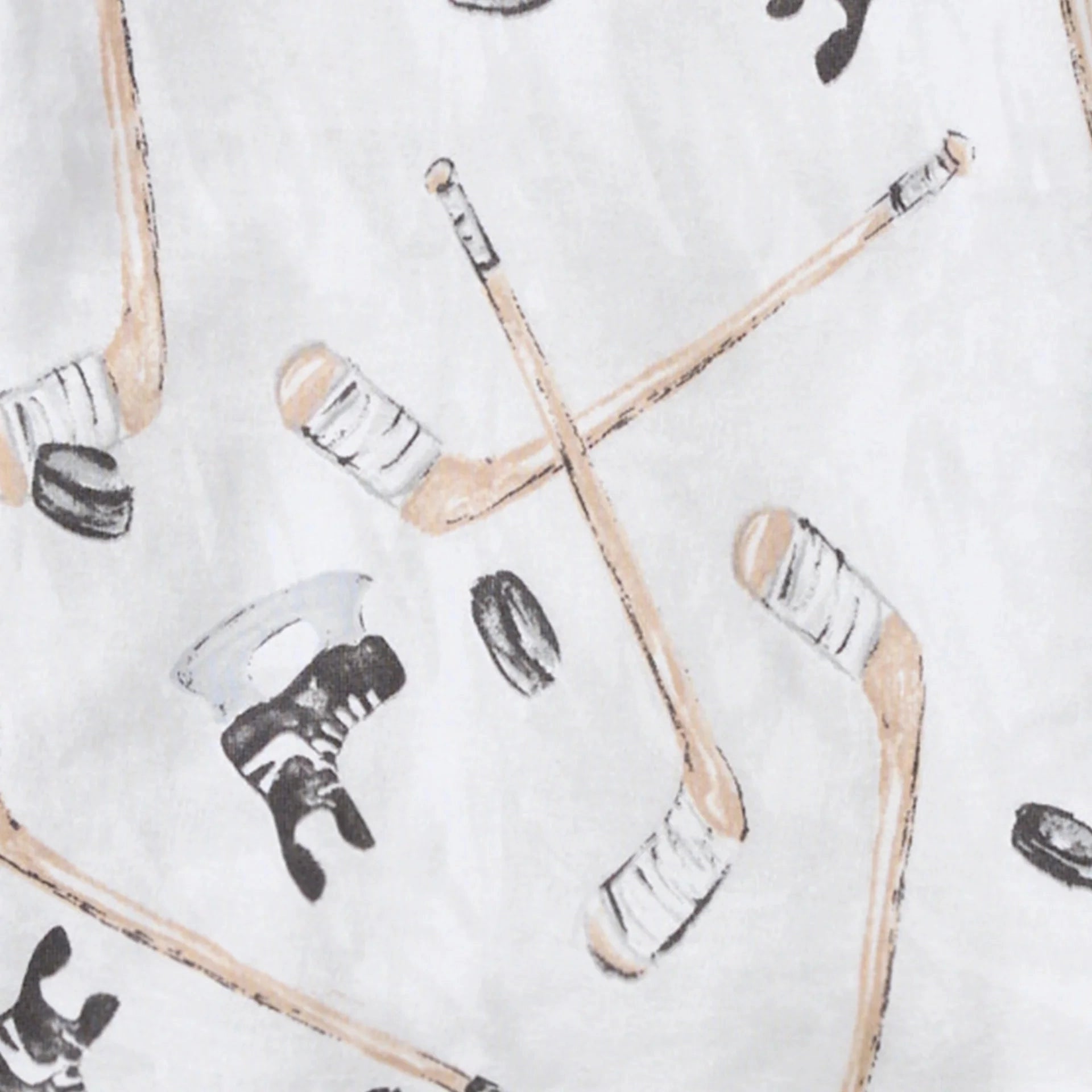 HOCKEY SEASON TWO PIECE PAJAMAS