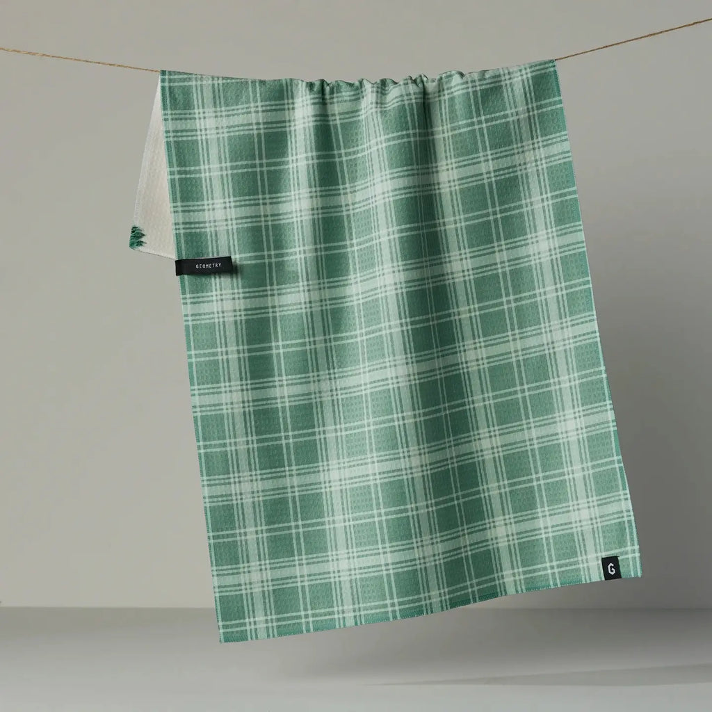 GEOMETRY LUXE KITCHEN TOWEL - PINE GROVE