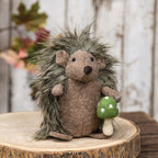 HEDGEHOG WITH MUSHROOM