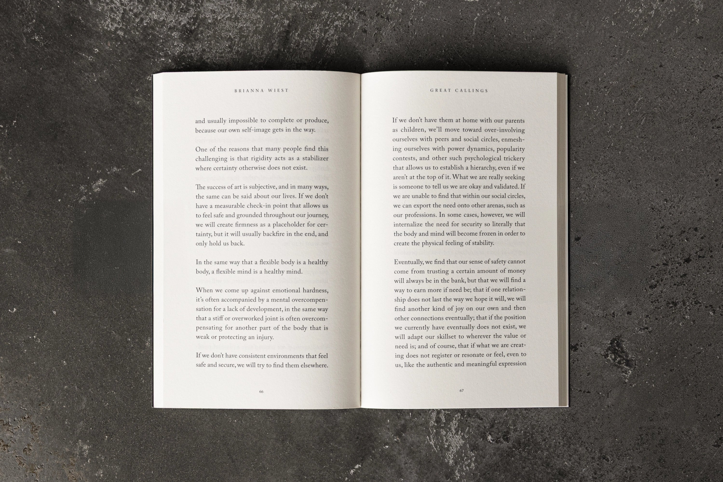 GREAT CALLINGS BOOK