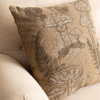 EMBROIDERED MUSHROOM PILLOW