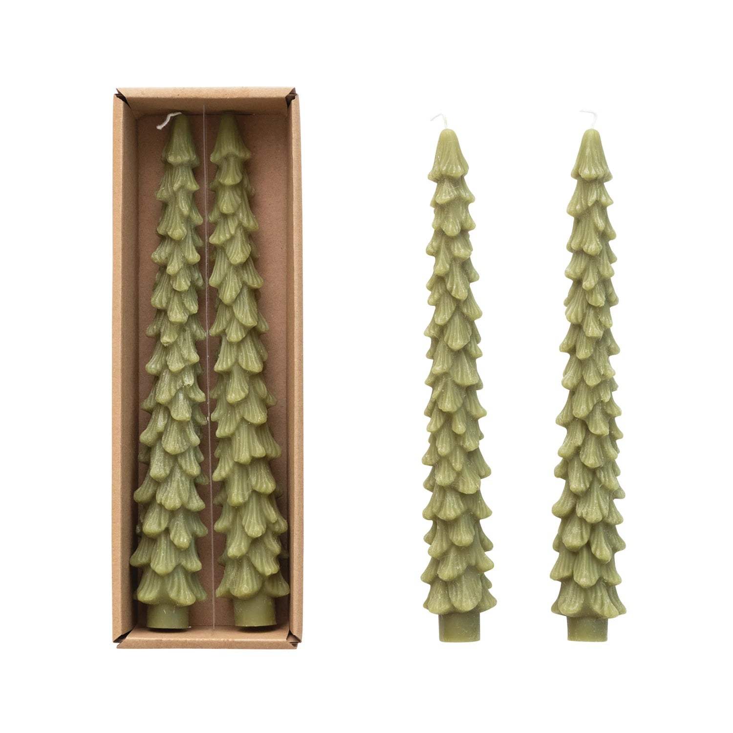 10" CEDAR TREE TAPER SET