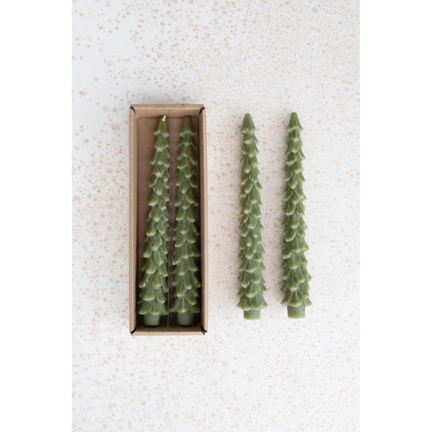 10" CEDAR TREE TAPER SET