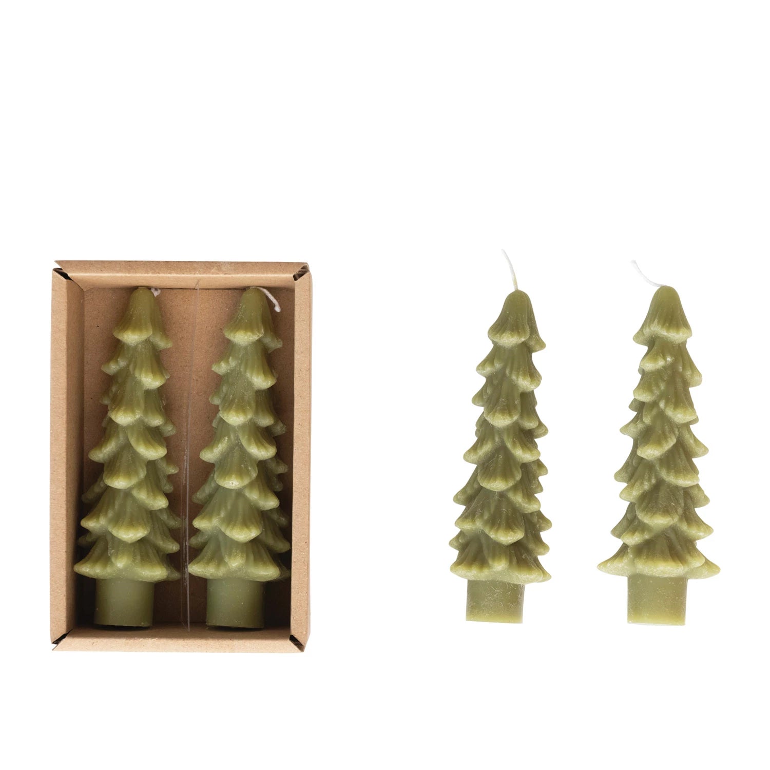 5" CEDAR TREE TAPER SET
