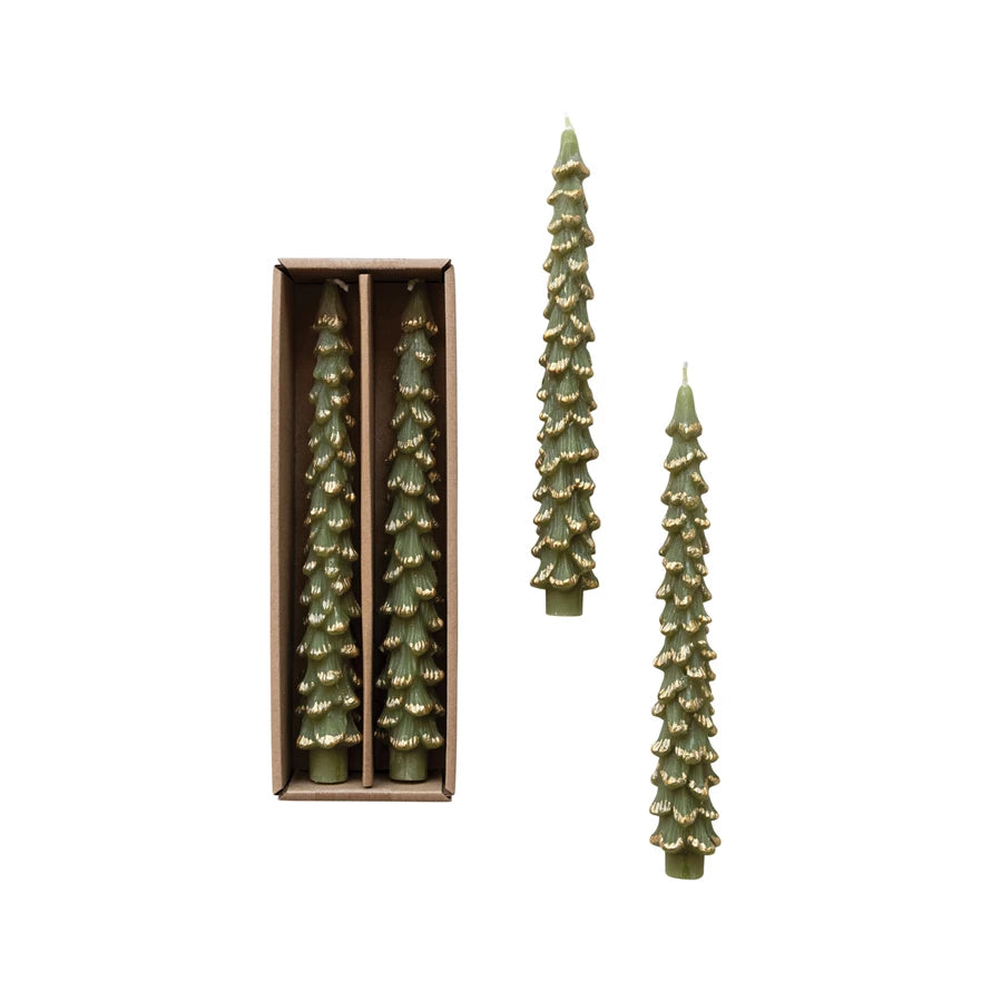 10" GOLD TIPPED TREE TAPER SET