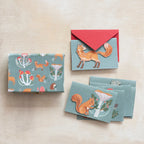 WOODLAND CHRISTMAS CARD SET