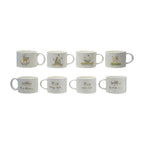 14 oz. Stoneware Mug with Gold Electroplating, 4 Styles ©